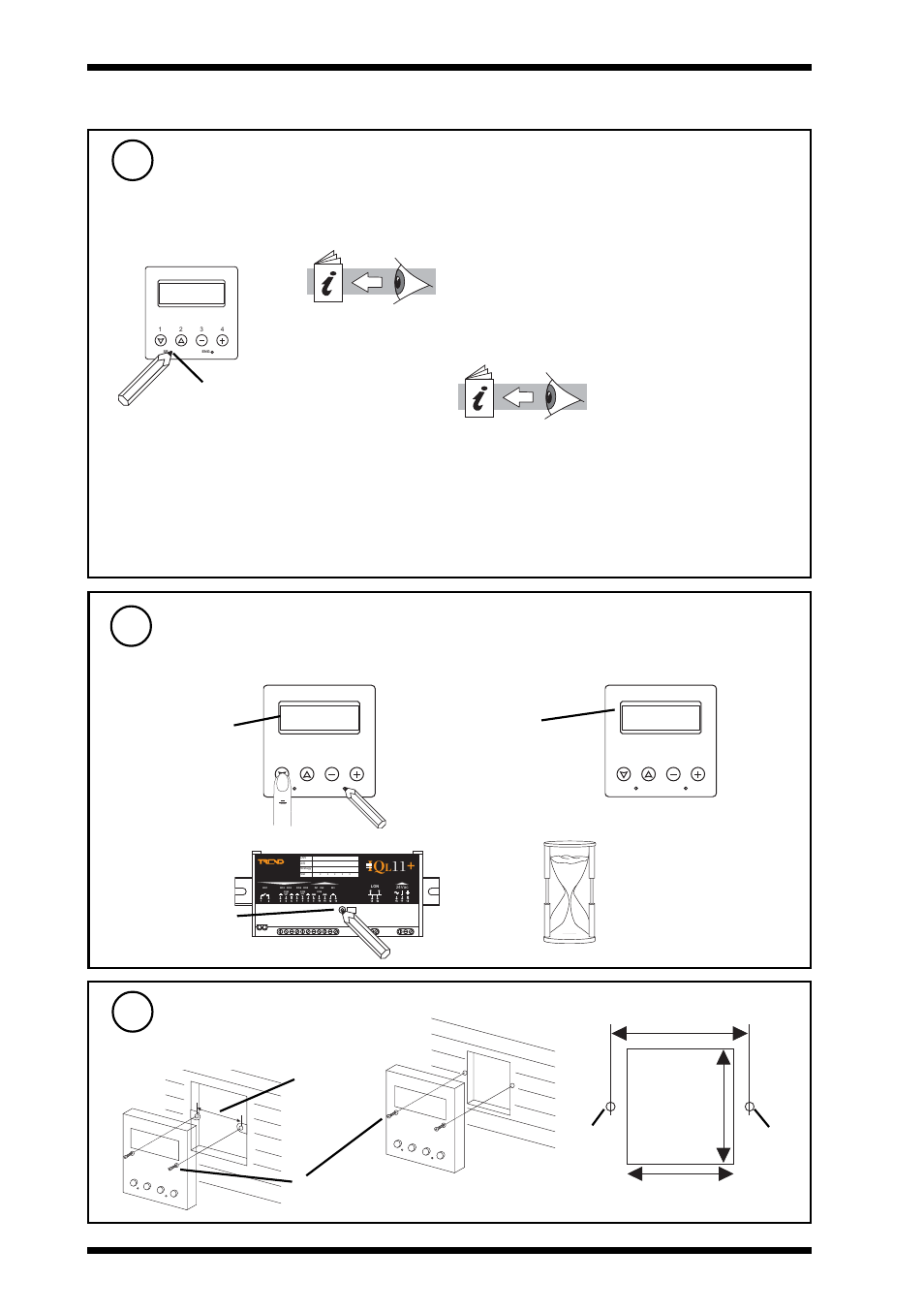 Sdu-lon installation instructions, 3installation, Mount unit | Install on l, Management tool, Associate sdu with its iql, If other iq system devices on l, Are installed on l, See l, Network management tool manual. see iq system l | TREND SDU-LON User Manual | Page 6 / 12