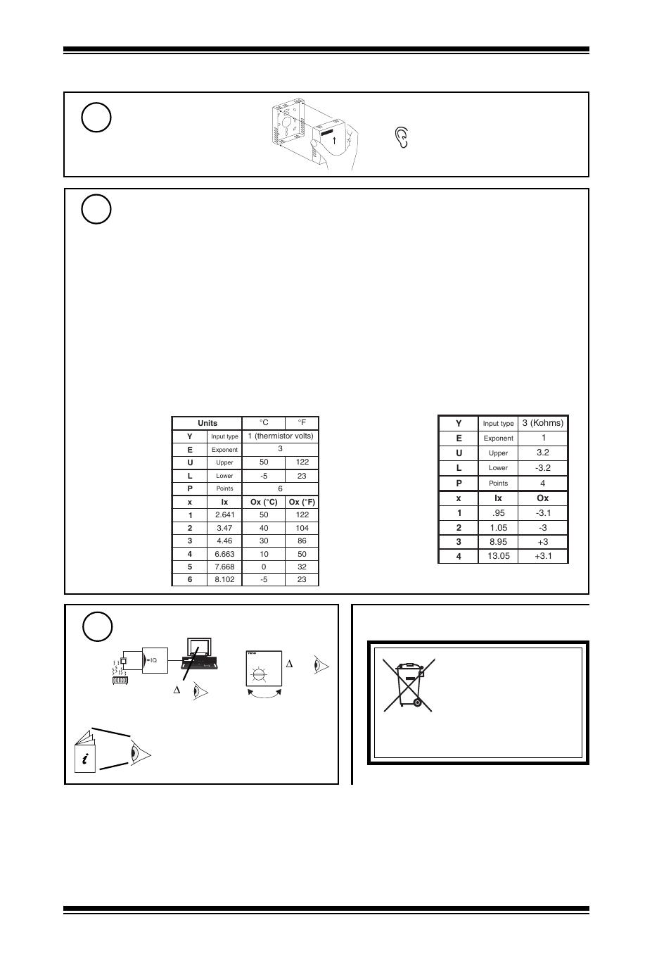 Weee directive, Tb/ts/k installation instructions, If iq | If iql, Installation, Disposal, Test system, Set up iq sensor types, Assemble unit, Trend control systems limited | TREND TB_TS_K User Manual | Page 4 / 4