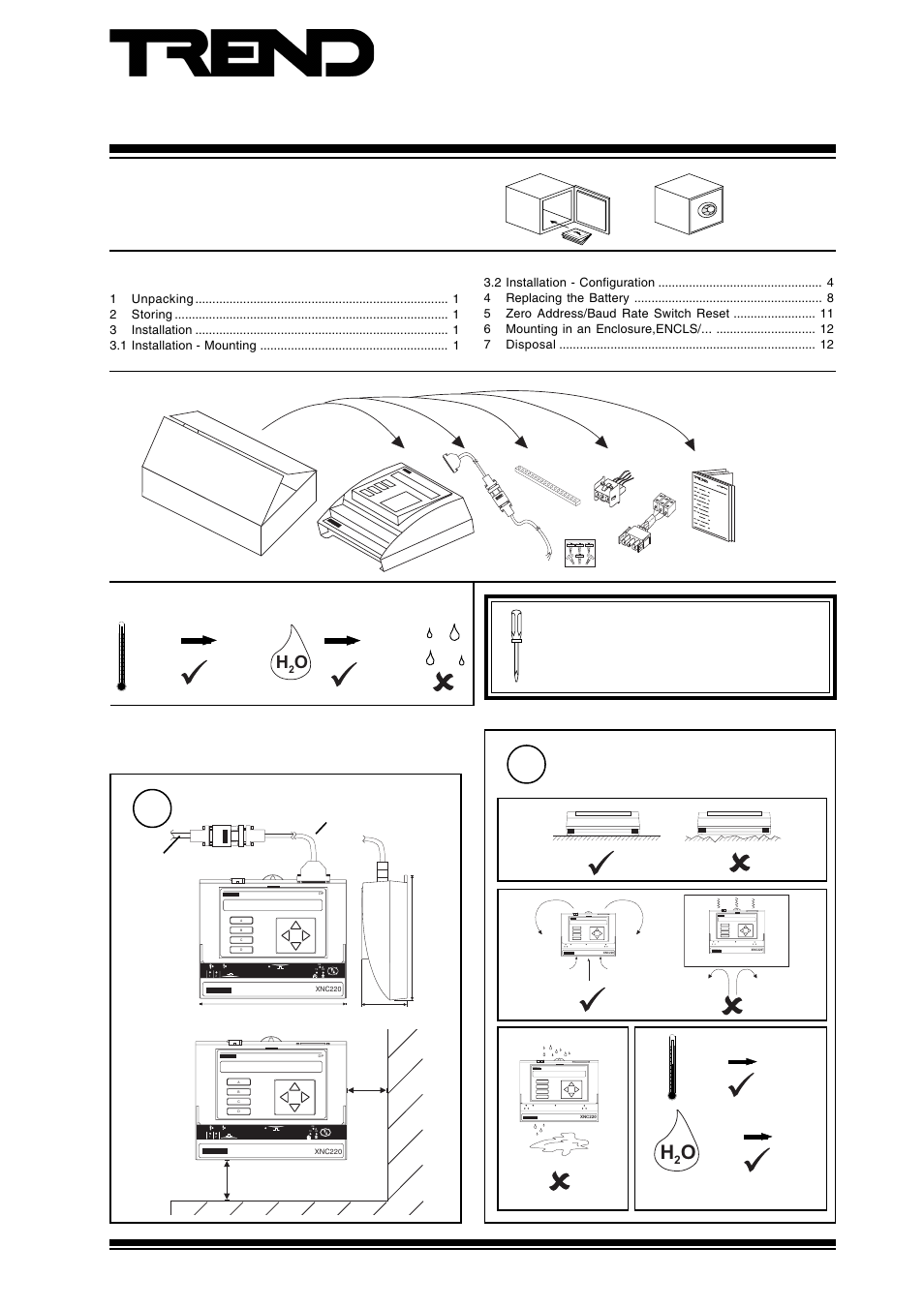 TREND NBOX_XNC220 User Manual | 12 pages