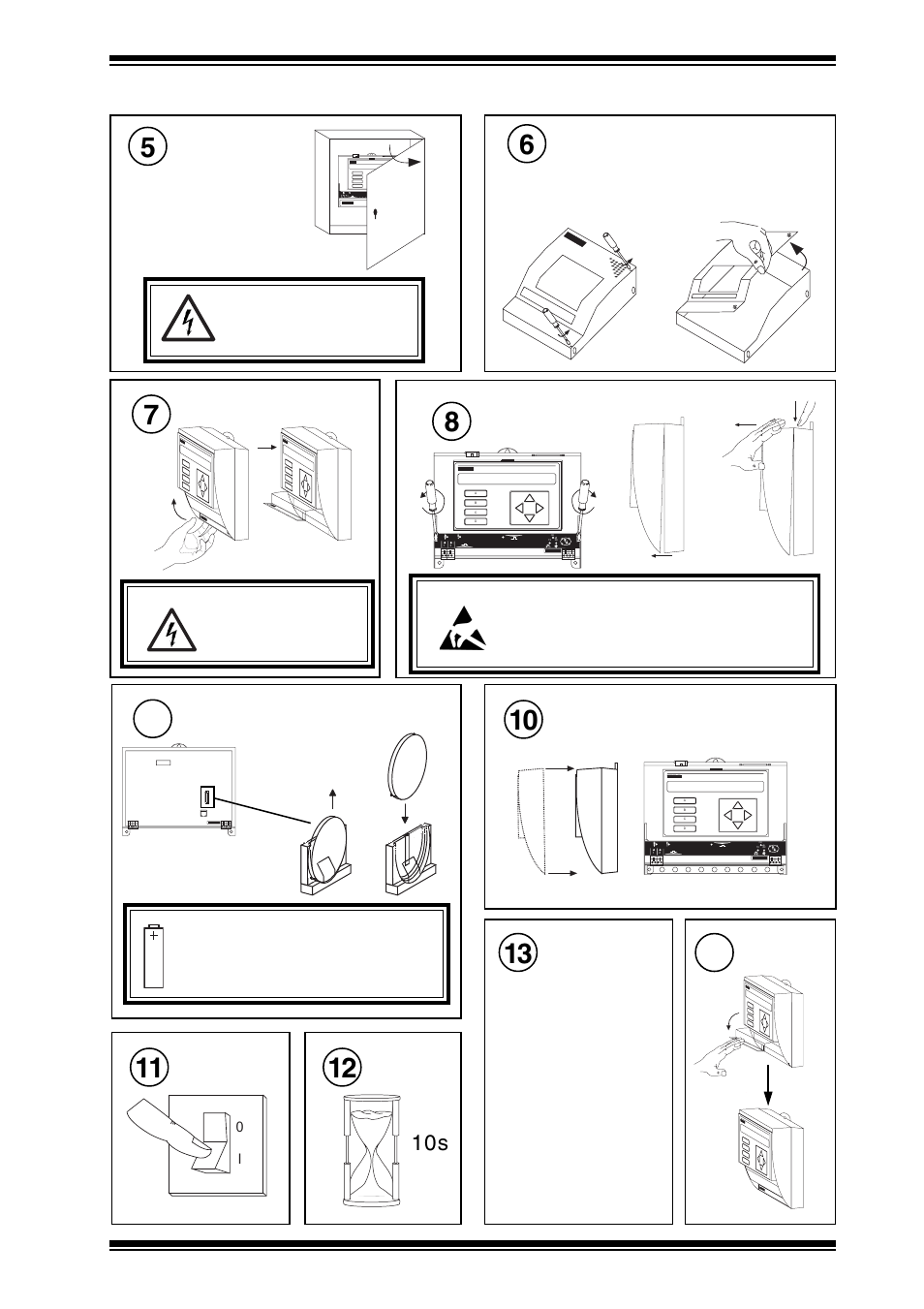 Installation instructions nbox/xnc220, 4 replacing battery | TREND NBOX_XNC220 User Manual | Page 9 / 12