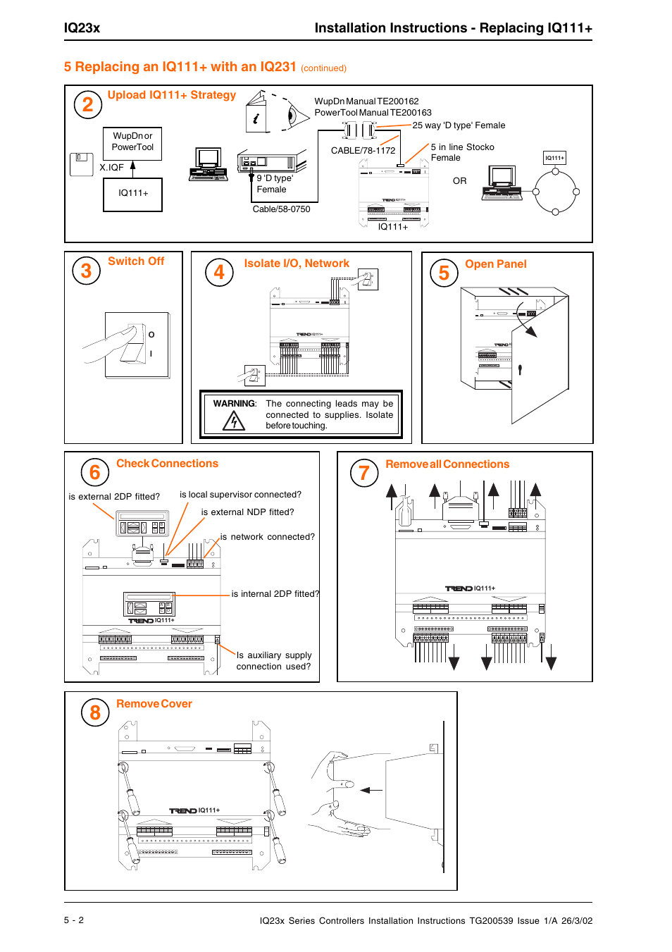 TREND IQ23x User Manual | Page 18 / 36