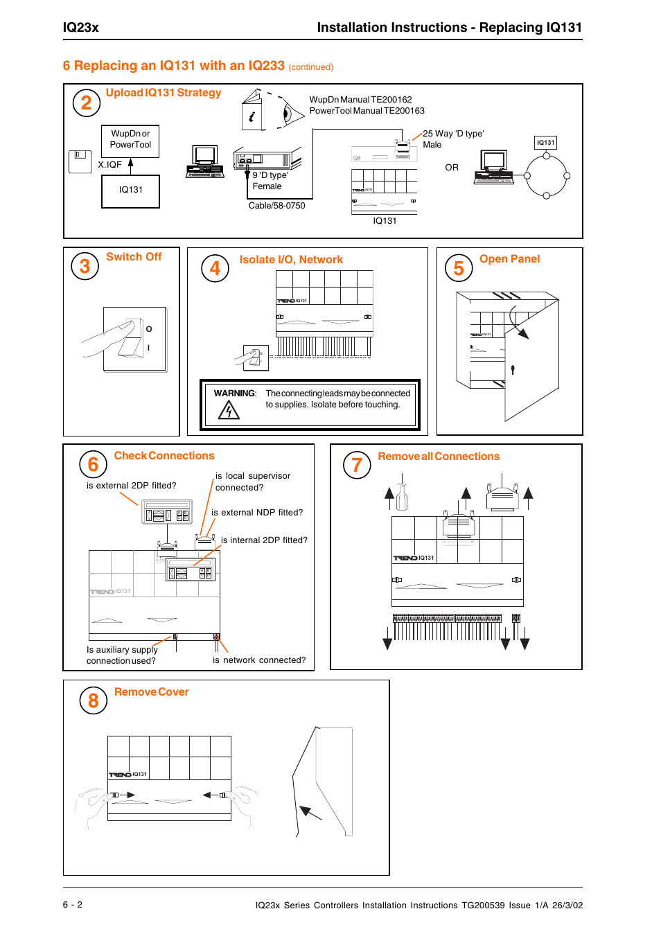 TREND IQ23x User Manual | Page 22 / 36
