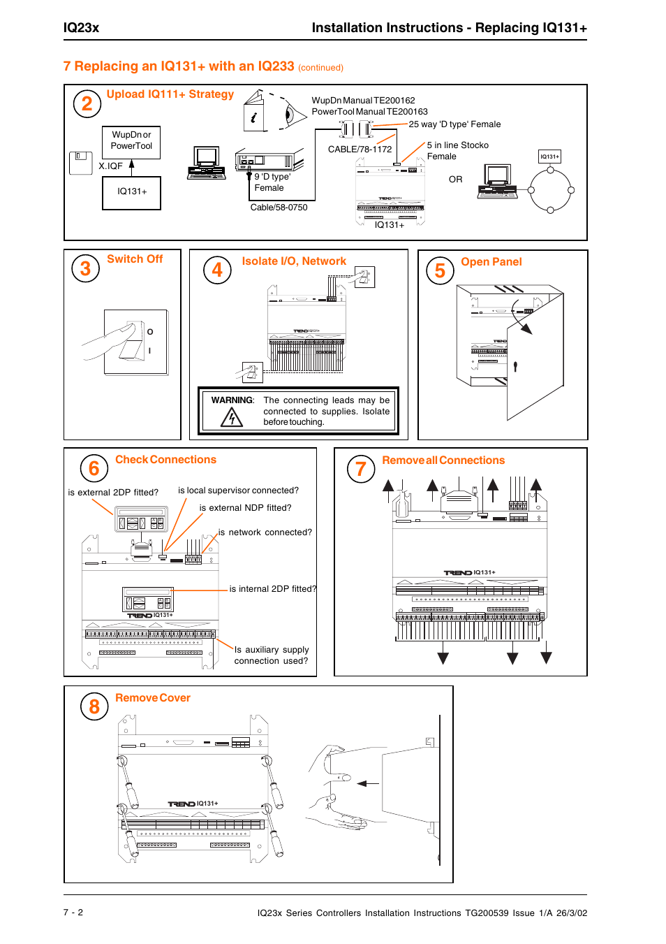 TREND IQ23x User Manual | Page 26 / 36