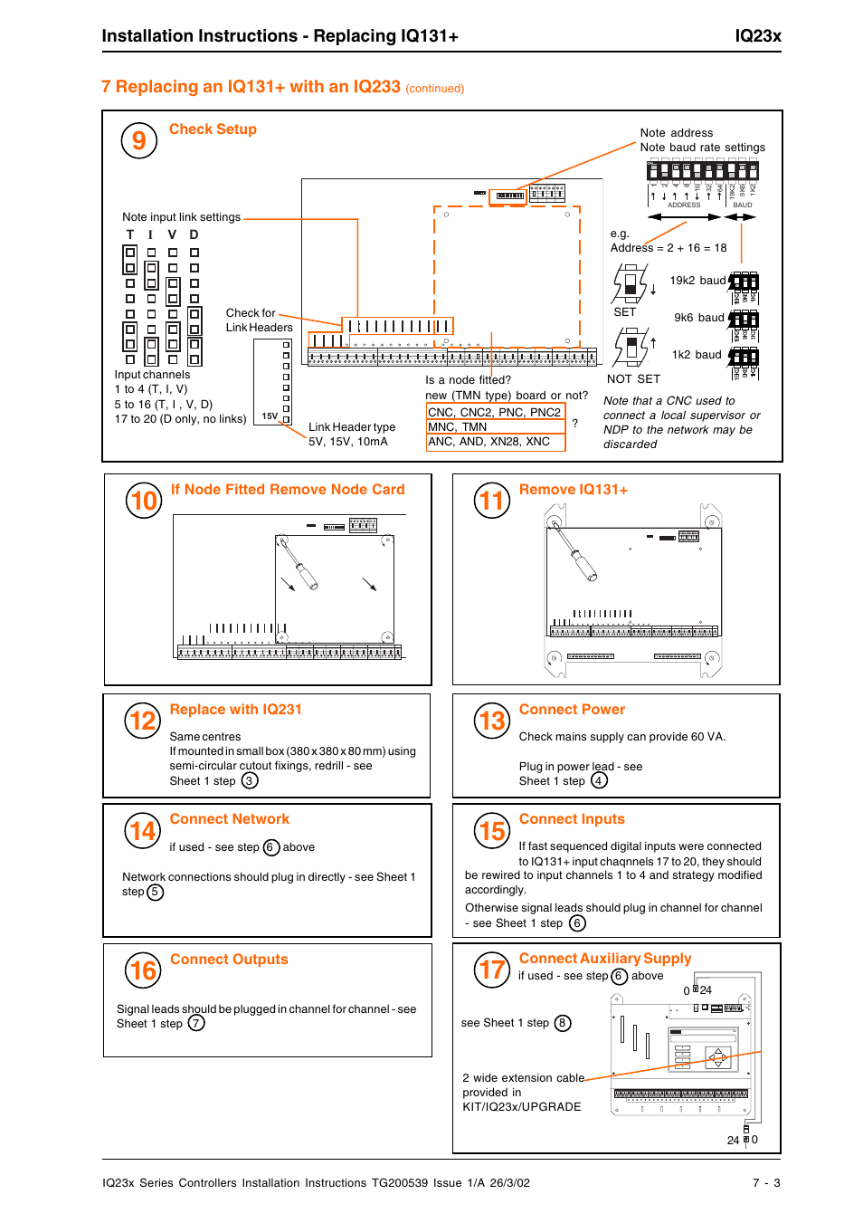 TREND IQ23x User Manual | Page 27 / 36