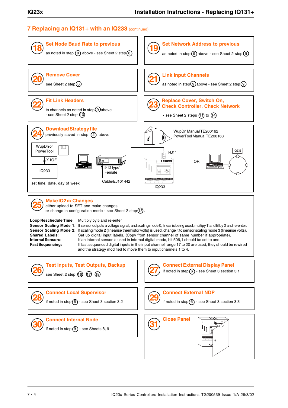 TREND IQ23x User Manual | Page 28 / 36