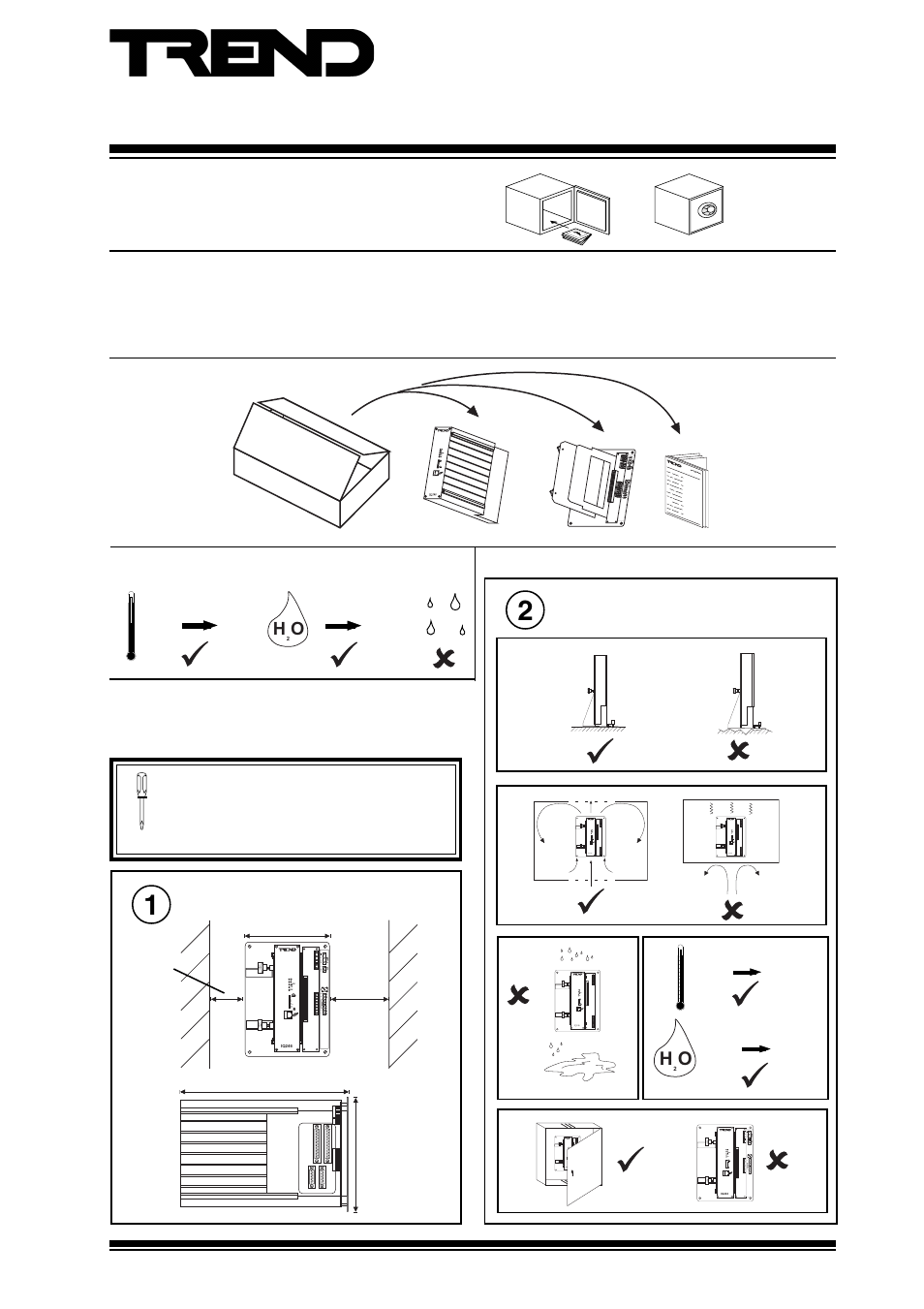 TREND IQ246 User Manual | 12 pages