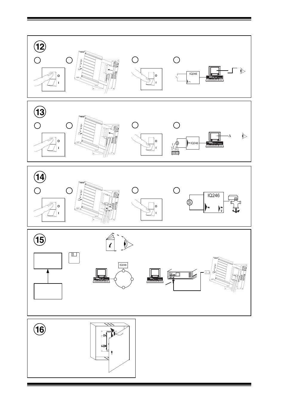 Iq246 installation instructions | TREND IQ246 User Manual | Page 8 / 12