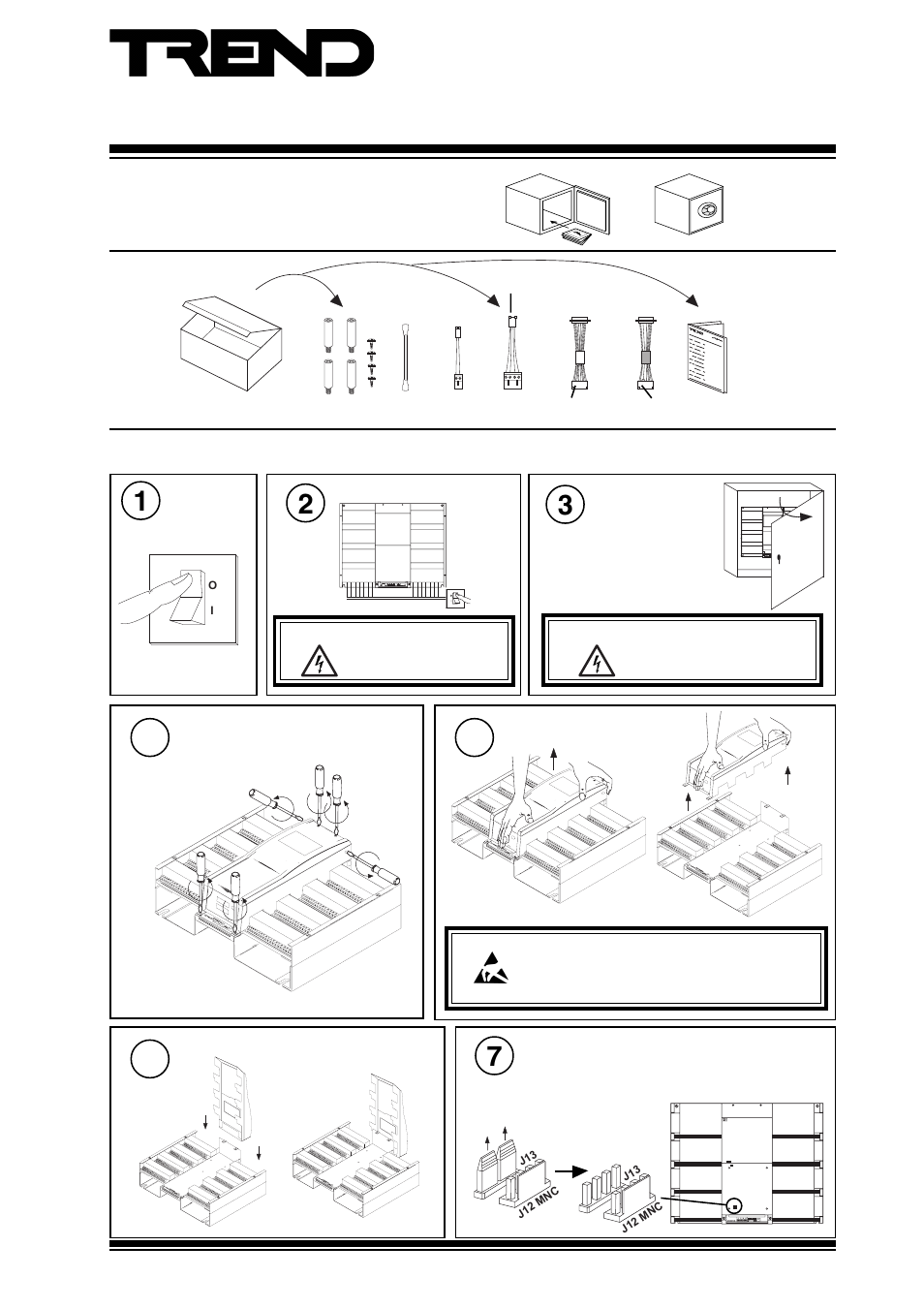 TREND KIT_NODE_IQ25x User Manual | 8 pages