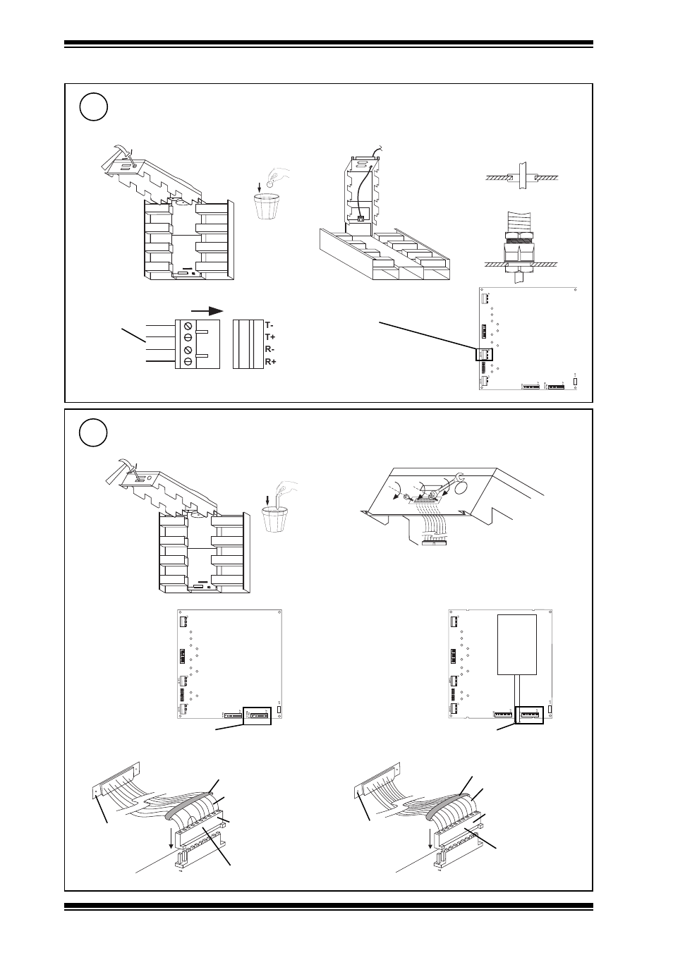 Connect rs232 to node board, Continued) | TREND KIT_NODE_IQ25x User Manual | Page 4 / 8