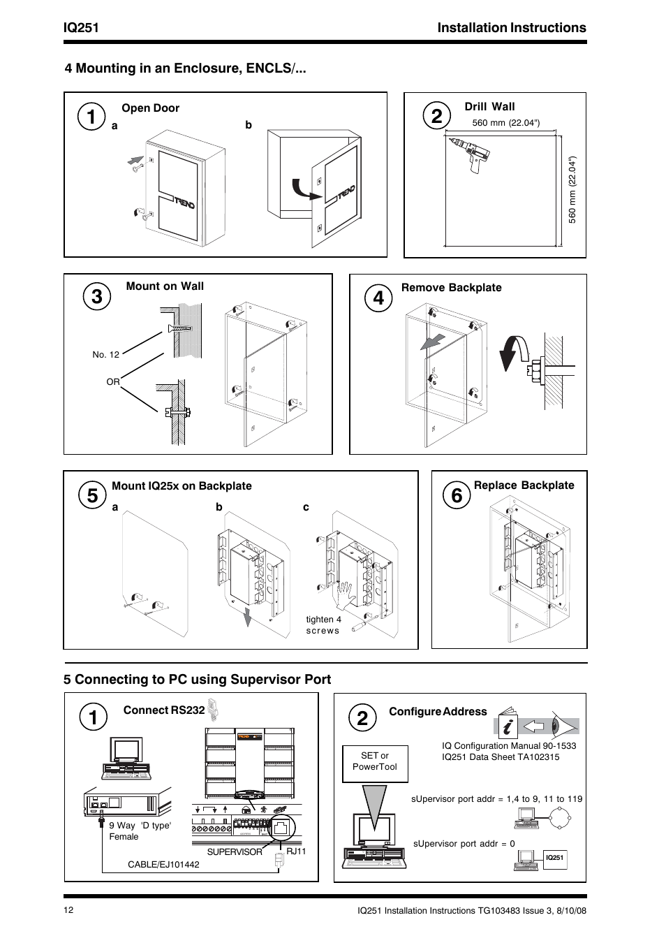 TREND IQ251 User Manual | Page 12 / 16