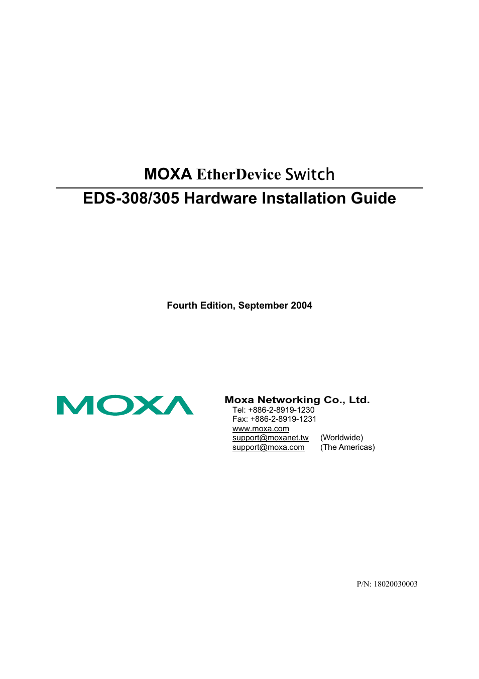 TREND EDS-305 User Manual | Page 3 / 19