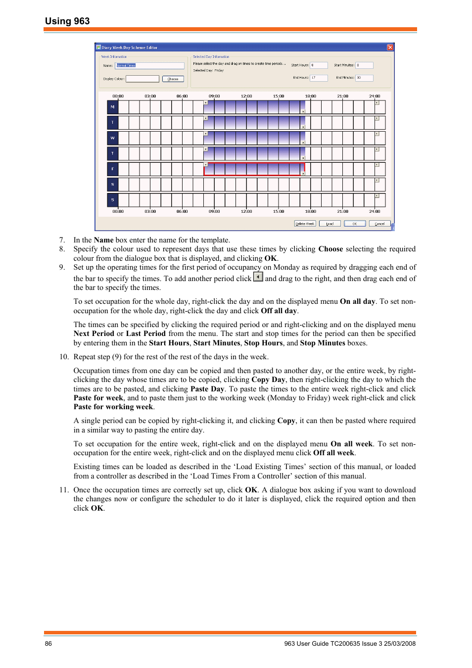 TREND 963 User Guide User Manual | Page 86 / 96