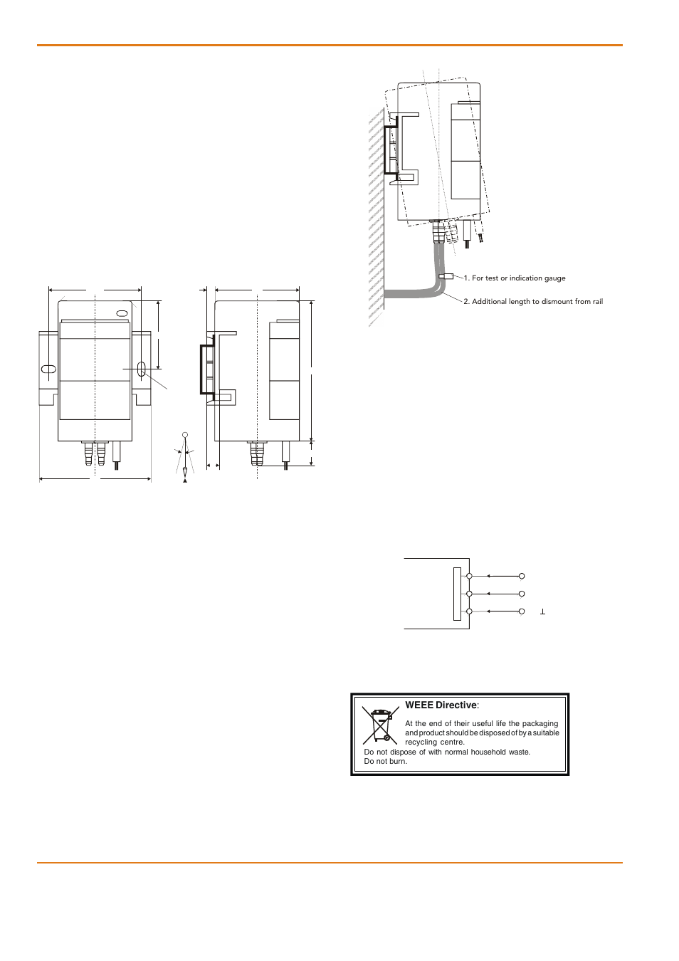 Operation, Mounting, Start-up instructions | Disposal, Pn-vpc, Data sheet | TREND PN-VPC User Manual | Page 2 / 2