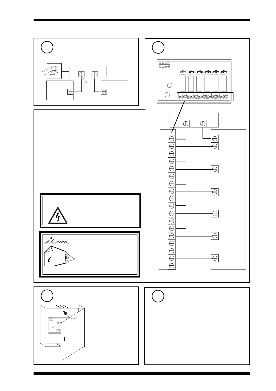 Installation instructions 6rm/24vac 3 installation, Close panel, Connect module to hvac equipment | Configure iq | TREND 6RM_24VAC User Manual | Page 3 / 4