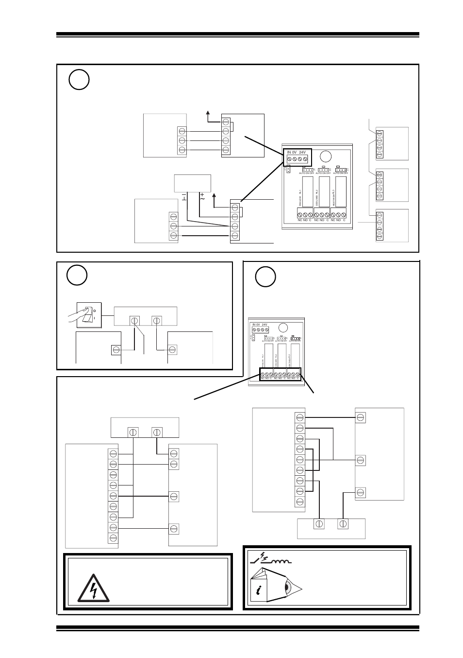 Installation instructions 3rm/24vac 3 installation, Wire module to controller, Connect module to plant | Ensure equipment input supply is switched off, Continued), Cable size 0.5 to 2.5 mm, Rly 3 3rm power supply rly 2 rly 1, Rly 3, Power supply, 24 v loop 24 v | TREND 3RM_24VAC User Manual | Page 3 / 4