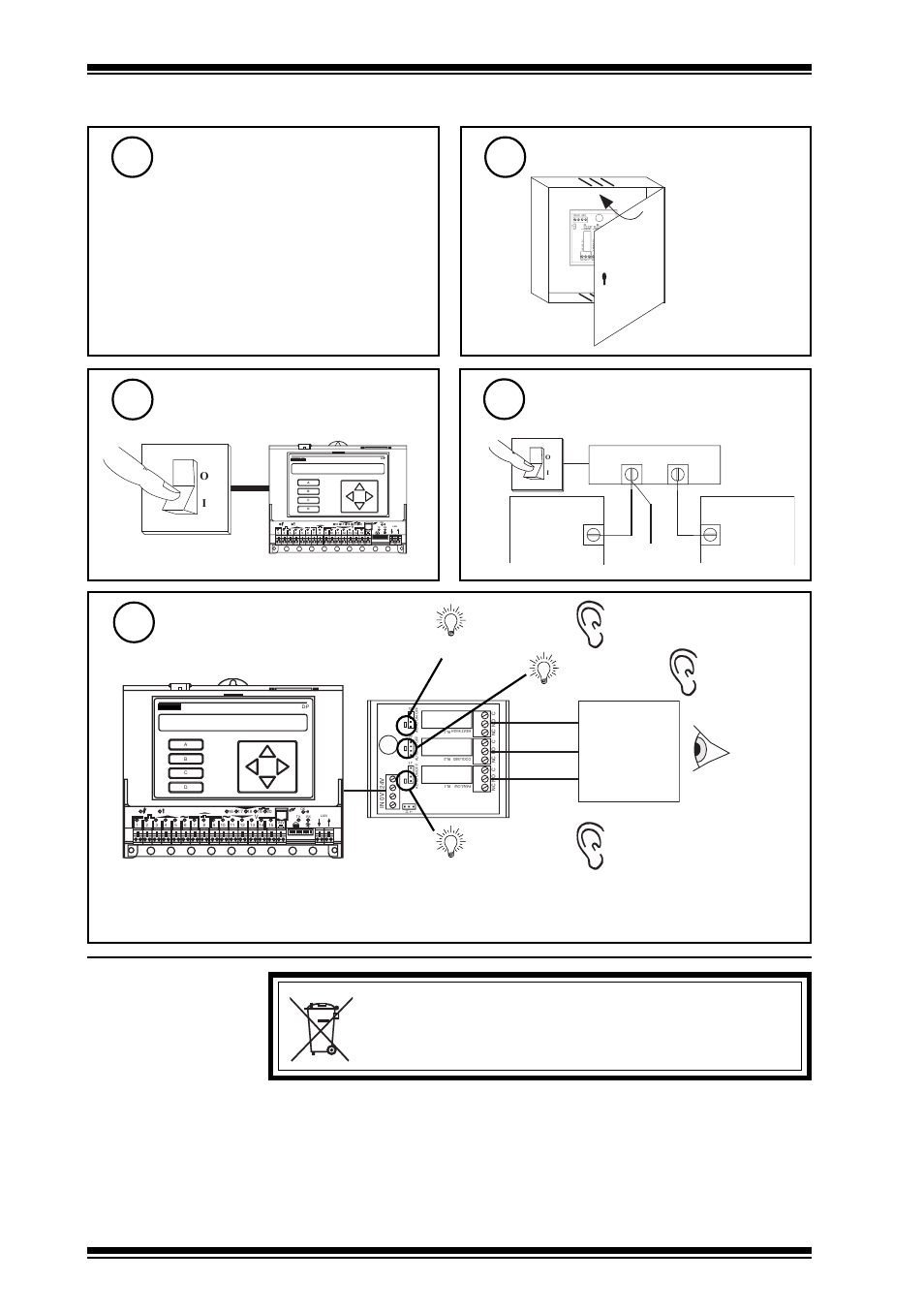 Weee directive, 3rm/24vac installation instructions, 3installation | 4disposal, Close panel, Switch on iq, Check relay operation, Switch on equipment input power supply, Configure iq, Trend control systems limited | TREND 3RM_24VAC User Manual | Page 4 / 4