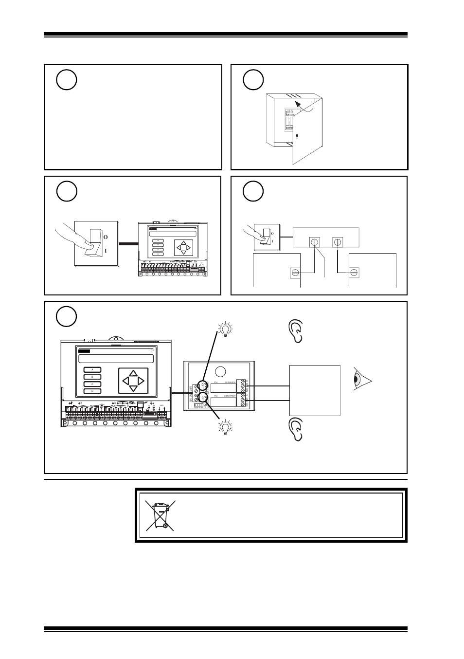 Weee directive, 2rm/24vac installation instructions, 3installation | 4disposal, Close panel, Switch on iq, Check relay operation, Switch on equipment input power supply, Configure iq, Trend control systems limited | TREND 2RM_24VAC User Manual | Page 4 / 4