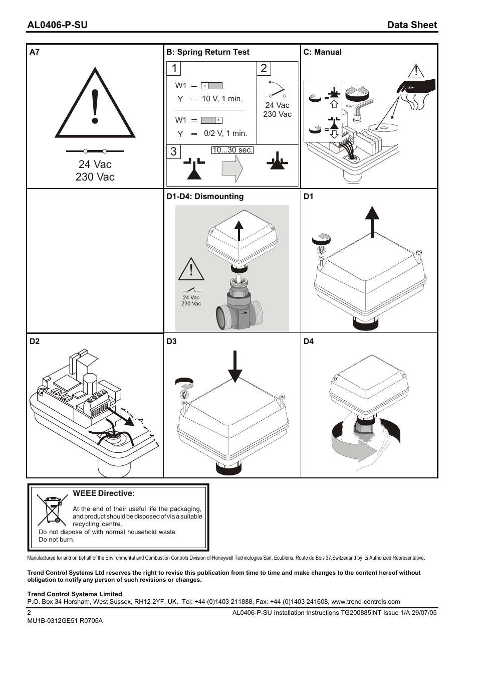 TREND AL0406-P-SU User Manual | Page 2 / 2