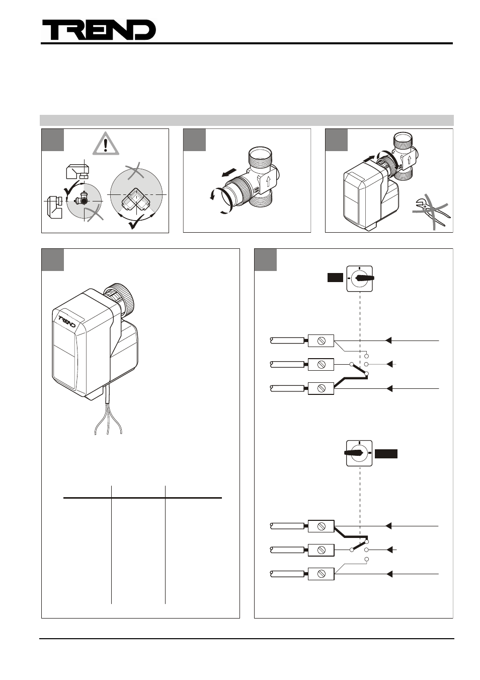 TREND AL0306-P-K User Manual | 2 pages