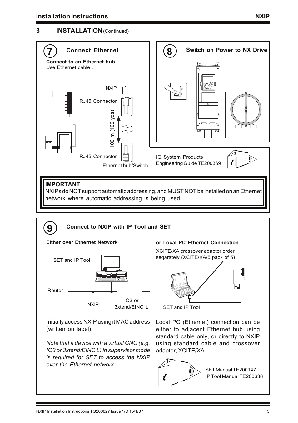 TREND NXIP User Manual | Page 3 / 8