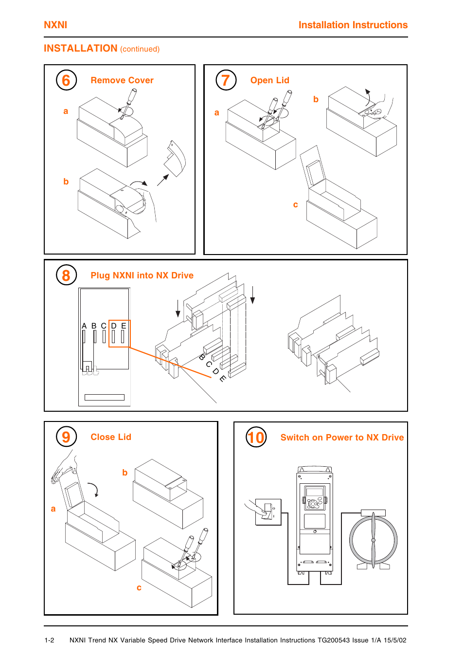 TREND NXNI User Manual | Page 2 / 8