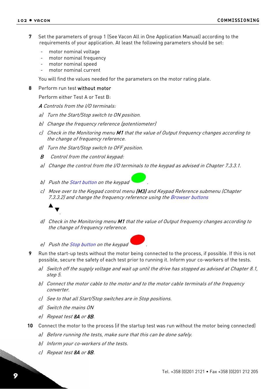 TREND NX Variable Speed Drives User Manual | Page 119 / 136