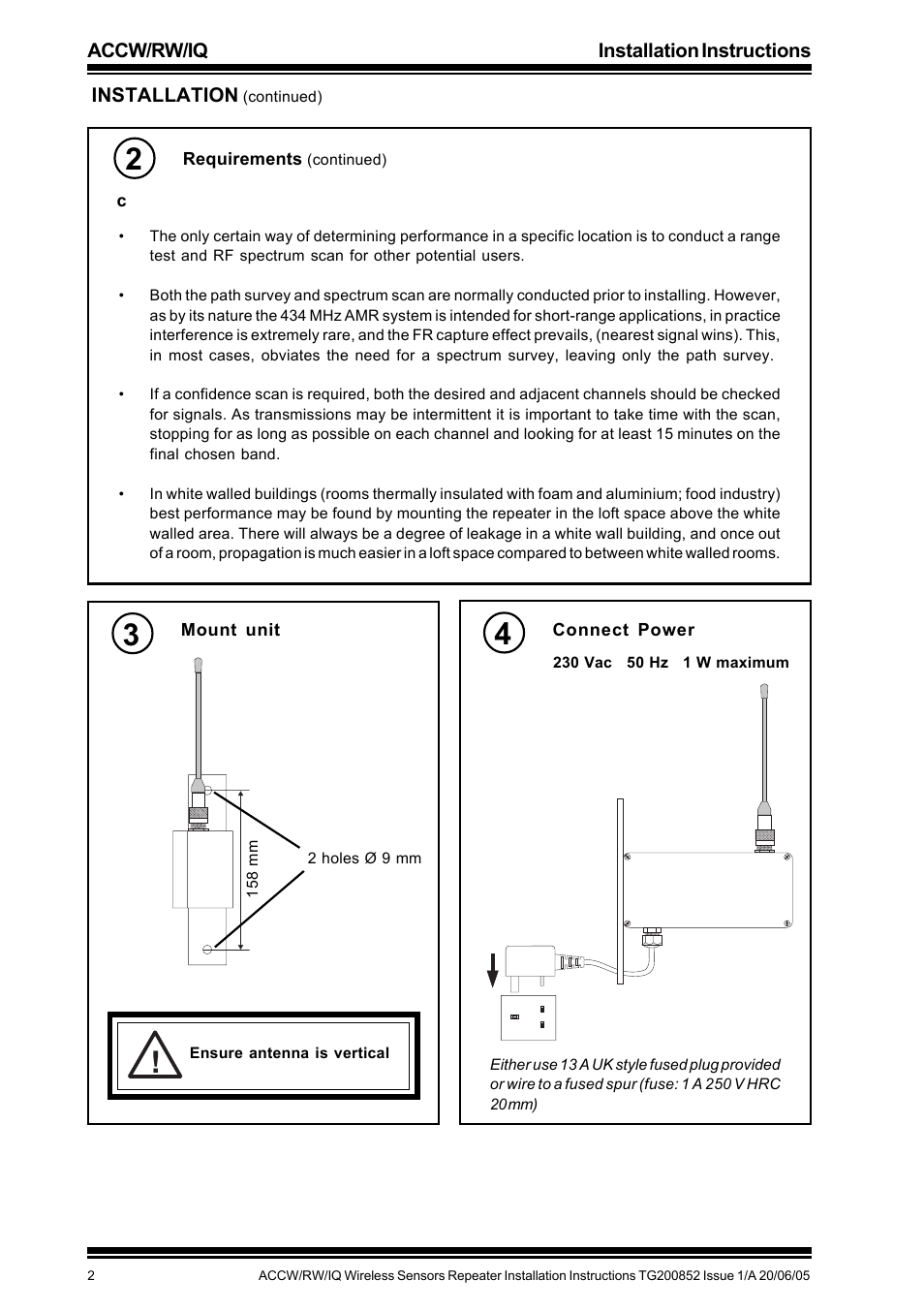 TREND ACCW_RW_IQ User Manual | Page 2 / 4