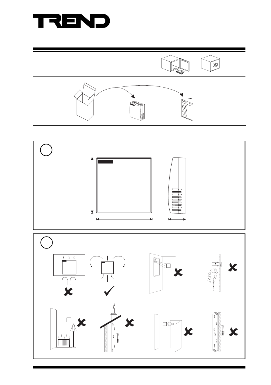 TREND TW_S User Manual | 4 pages