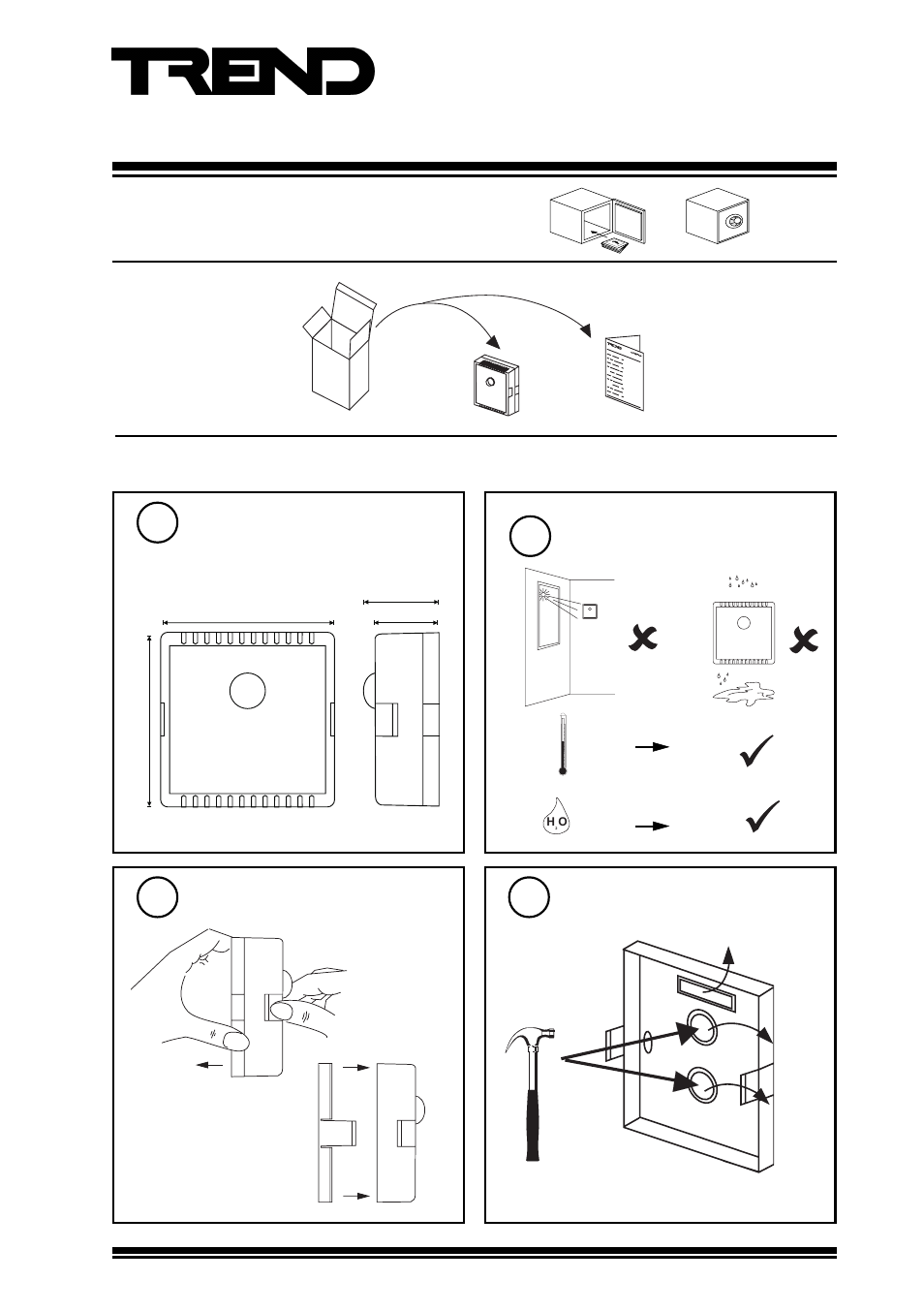 TREND LLS User Manual | 4 pages