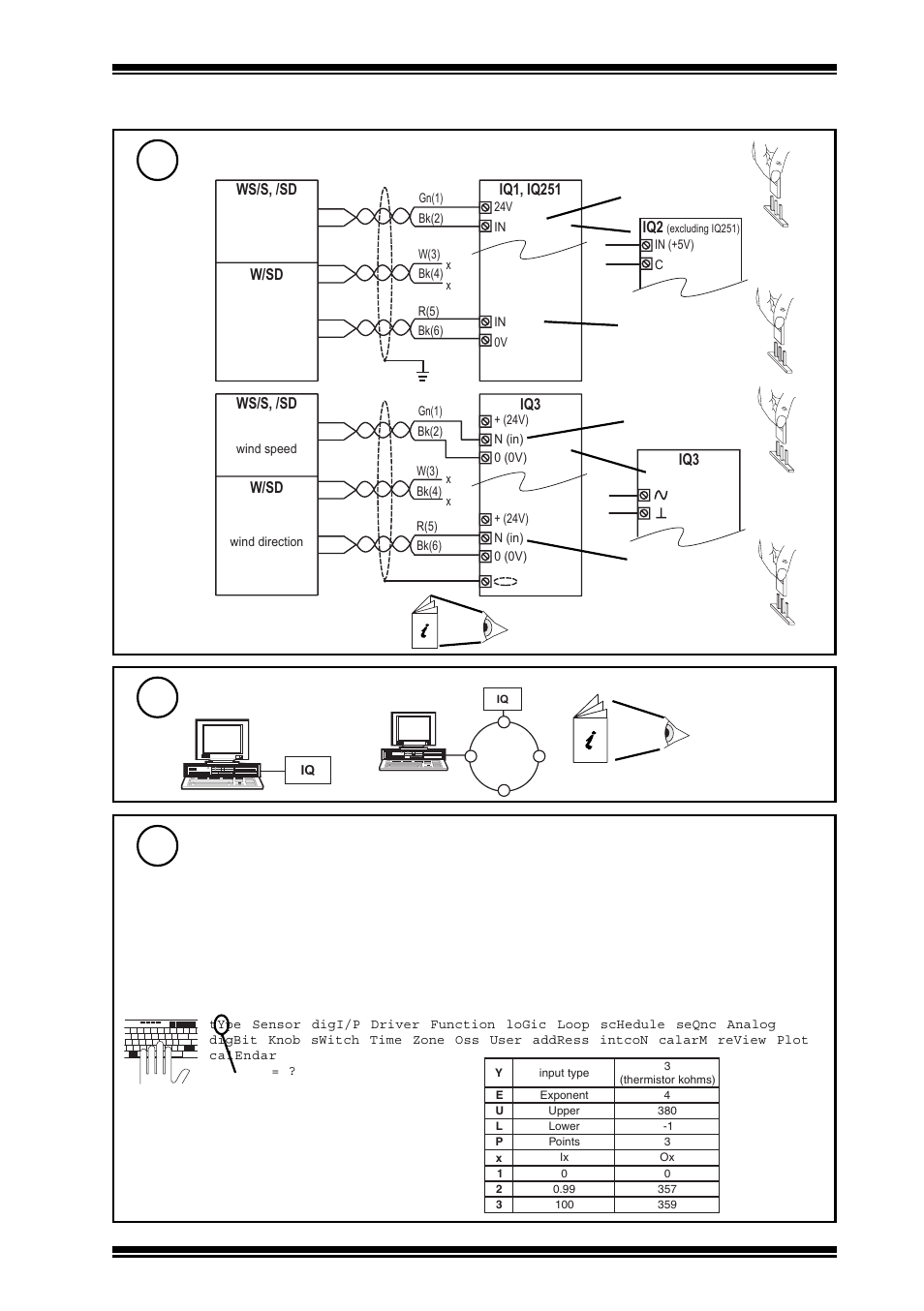 Installation instructions ws/s, /sd installation, Connect to iq, Configure iq | Set up iq sensor type | TREND WS_S, _SD User Manual | Page 3 / 4