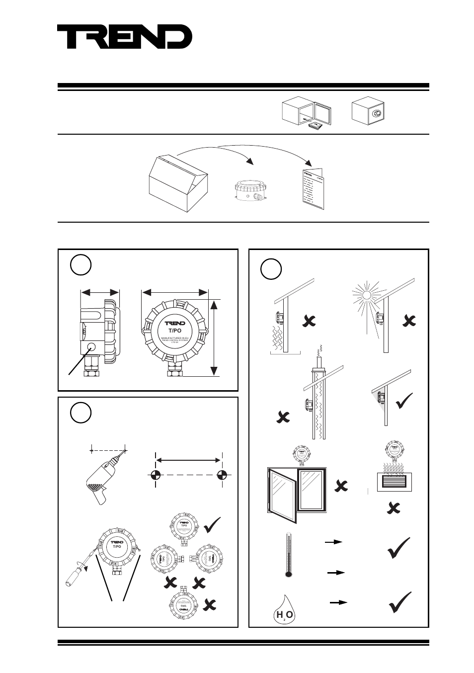 TREND T_PO User Manual | 4 pages