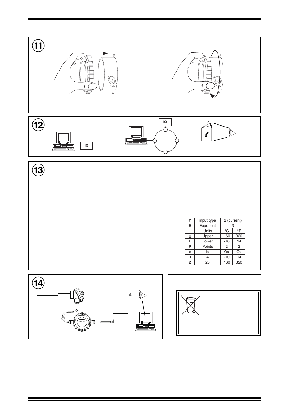 T/pi/160 installation instructions, Installation, Disposal | TREND T_PI_160 User Manual | Page 4 / 4