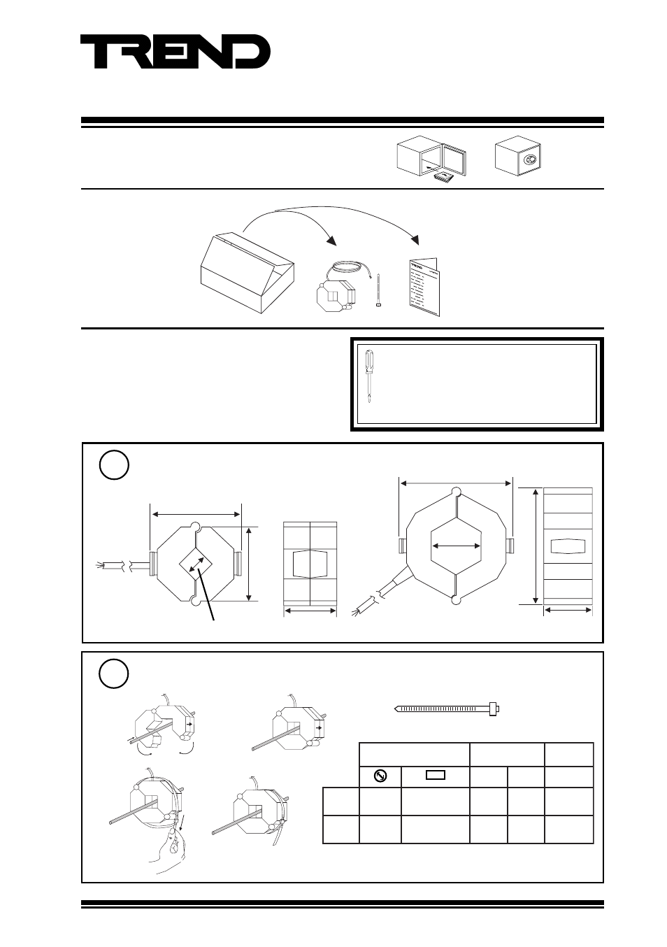 TREND CTX User Manual | 4 pages