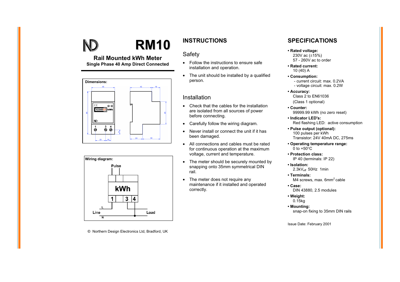 TREND EM1_N User Manual | Page 2 / 2