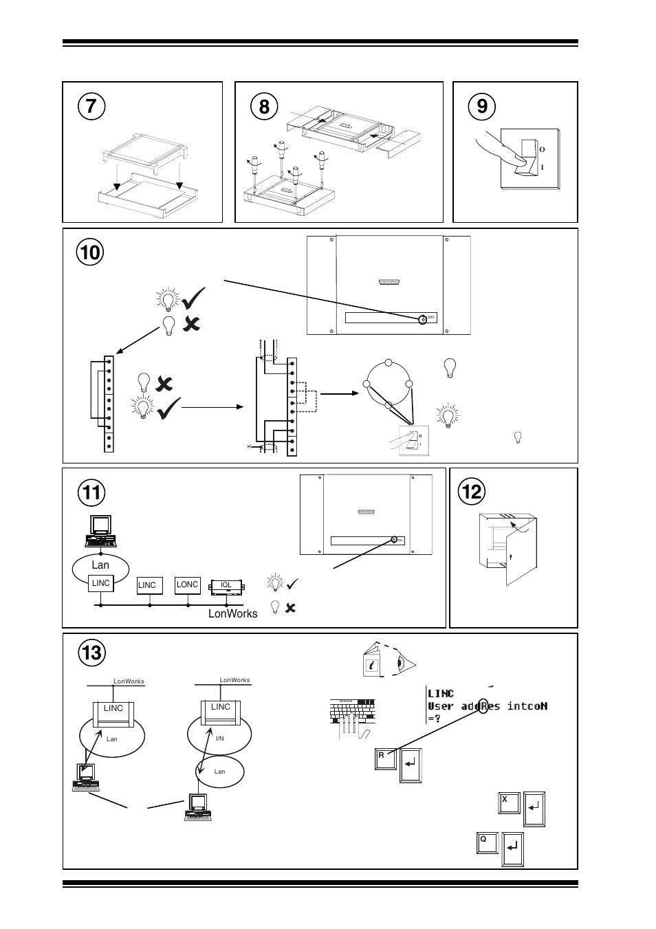 Netb/linc installation instructions, 2 installation - configuration, Lonworks | TREND NETB_LINC User Manual | Page 6 / 8