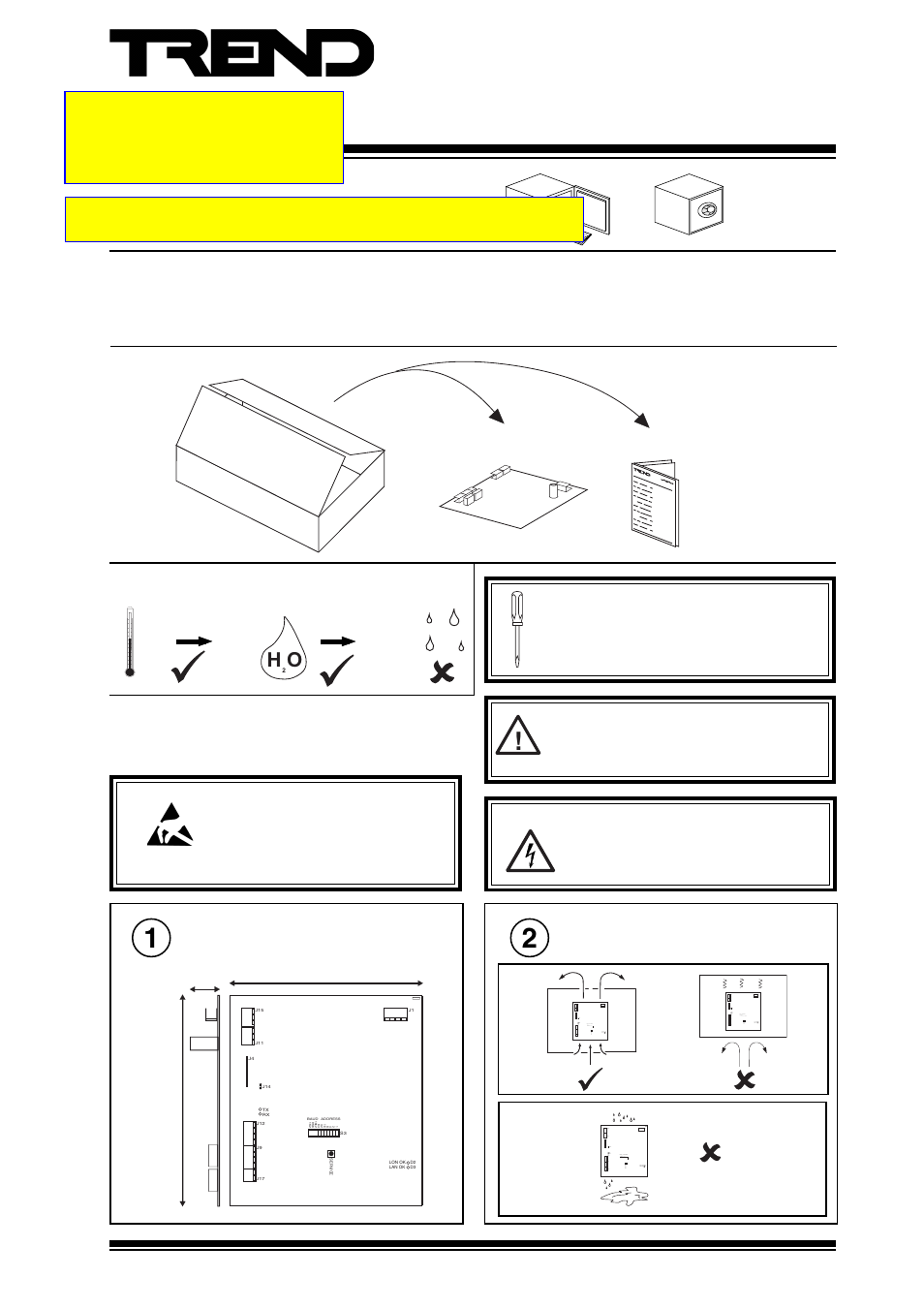 TREND LINC User Manual | 8 pages