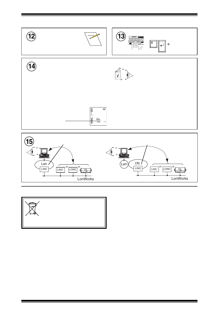 Linc installation instructions, 2 installation - configuration, 4 disposal | TREND LINC User Manual | Page 8 / 8