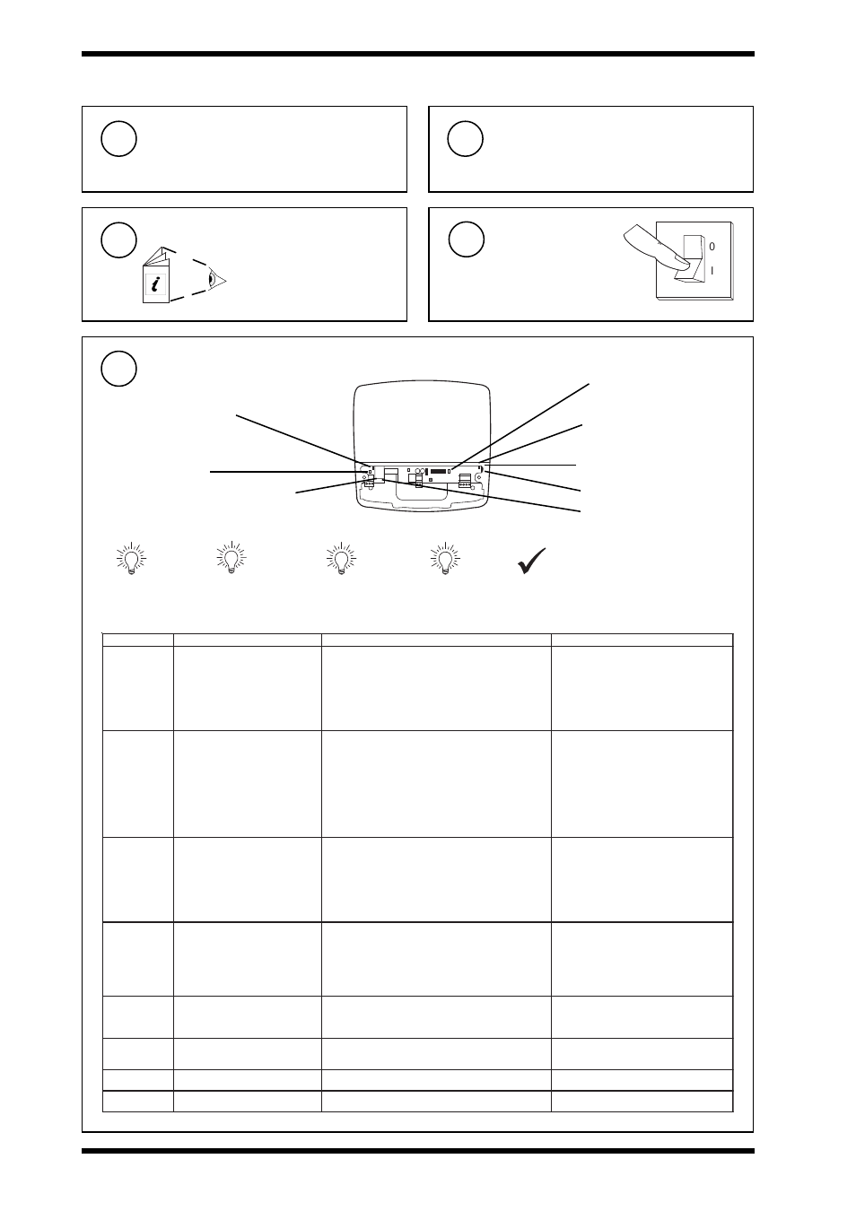 3xtend/einc l/24 installation instructions, 4 installation - configuration, Install dhcp server | Switch on, Read licence, Install wins server, Check status leds | TREND 3xtend_EINC L_24 User Manual | Page 8 / 16