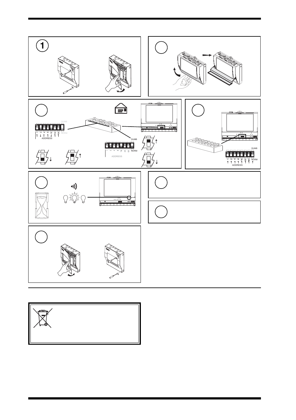 Nbox(b)tmne, g, h installation instructions, 3 resetting the node 4 disposal | TREND NBOX(B)TMNE, G, H User Manual | Page 16 / 16