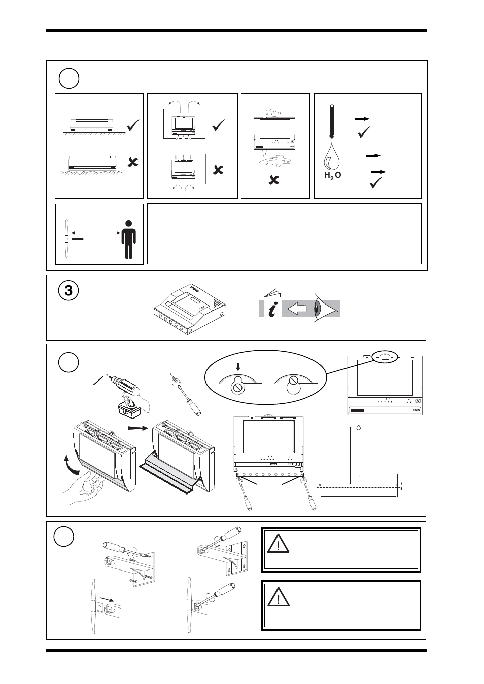 Nbox(b)tmne, g, h installation instructions, 3 installation - mounting | TREND NBOX(B)TMNE, G, H User Manual | Page 2 / 16