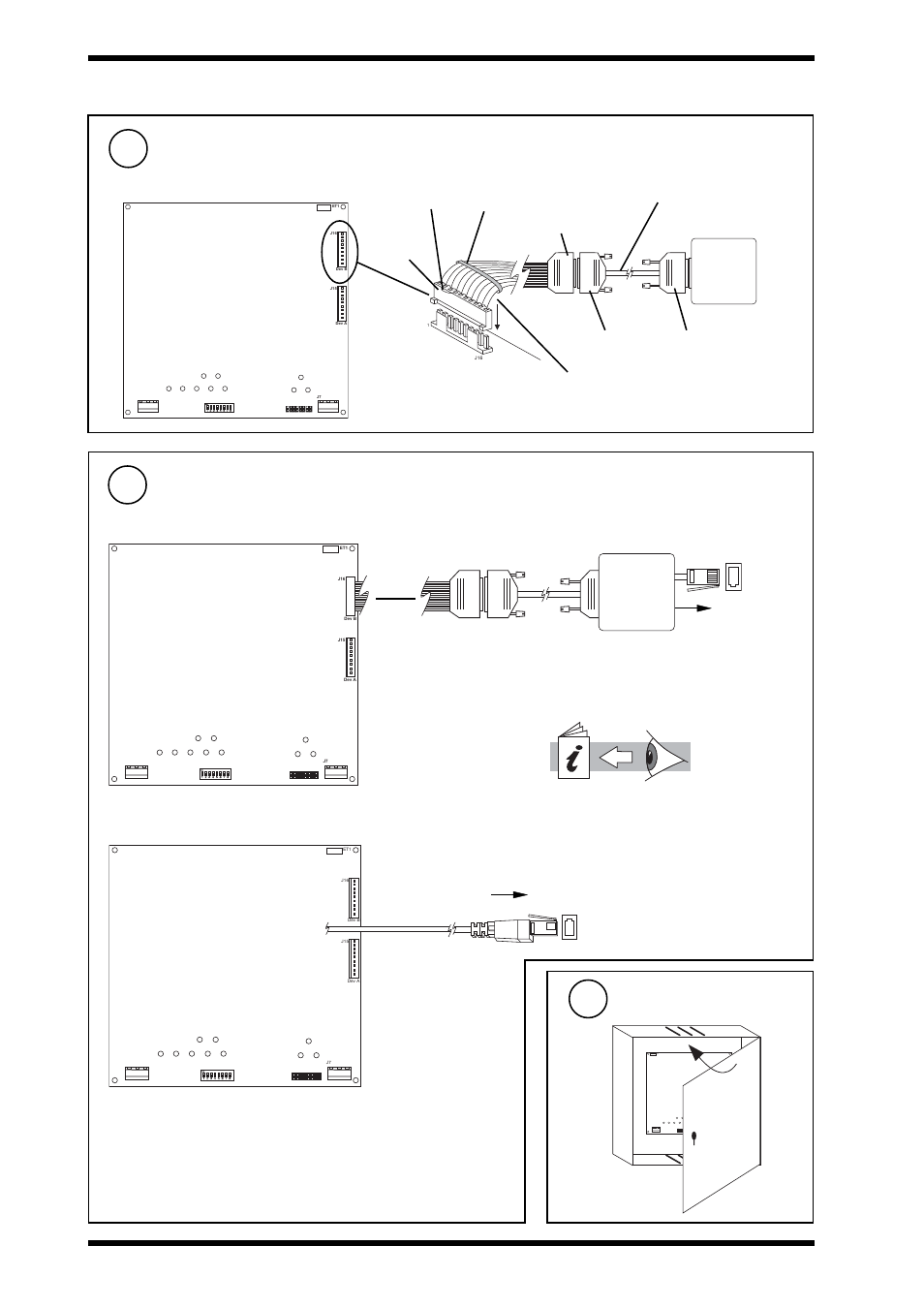 Tmne, g, h installation instructions, 3 installation - mounting, Close panel/box | Connect to pstn (or isdn), Connect to modem or terminal adaptor | TREND TMNE, G, H User Manual | Page 4 / 16