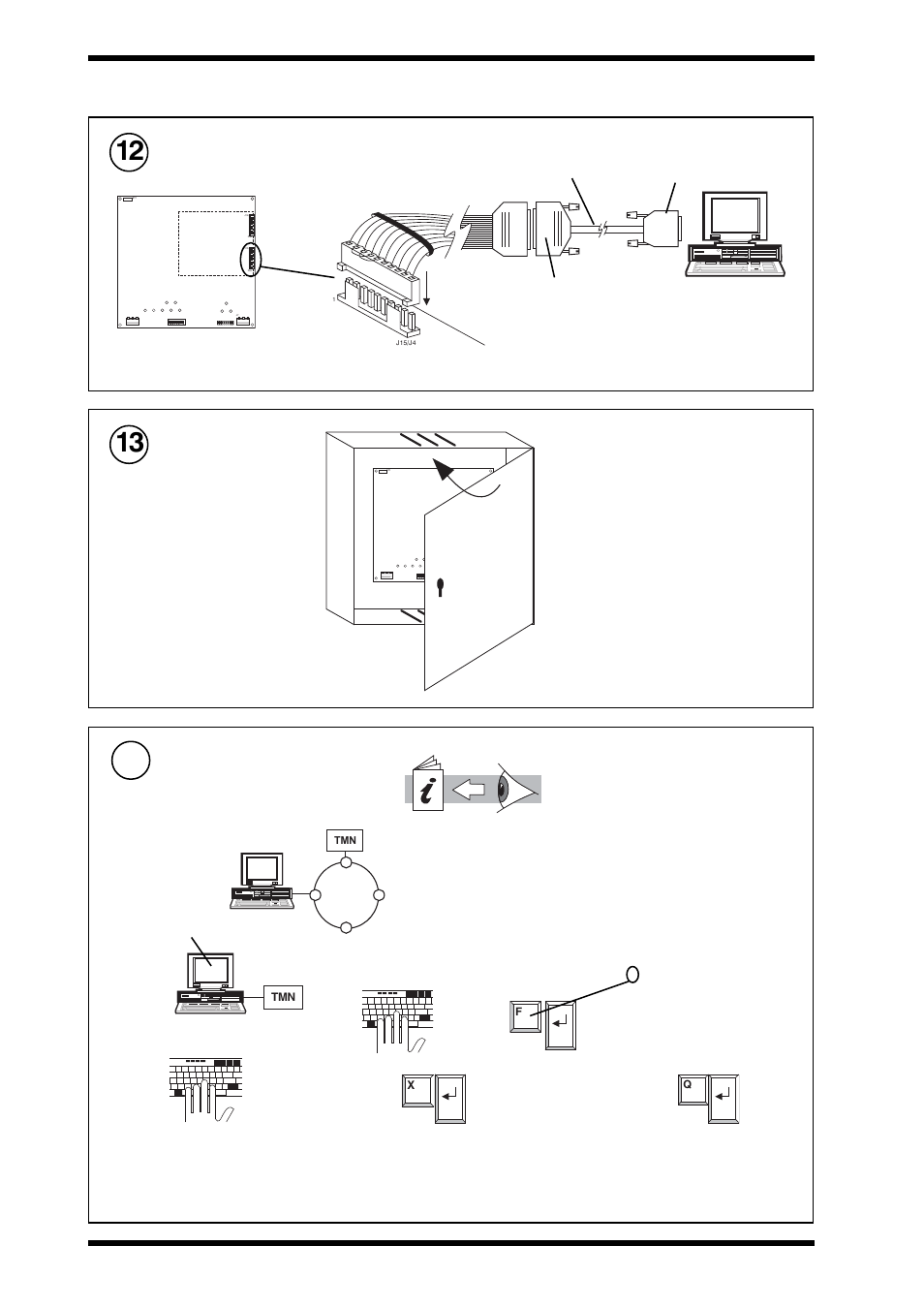 Close panel, Configure, Connect local pc | TREND TMNE, G, H User Manual | Page 8 / 16