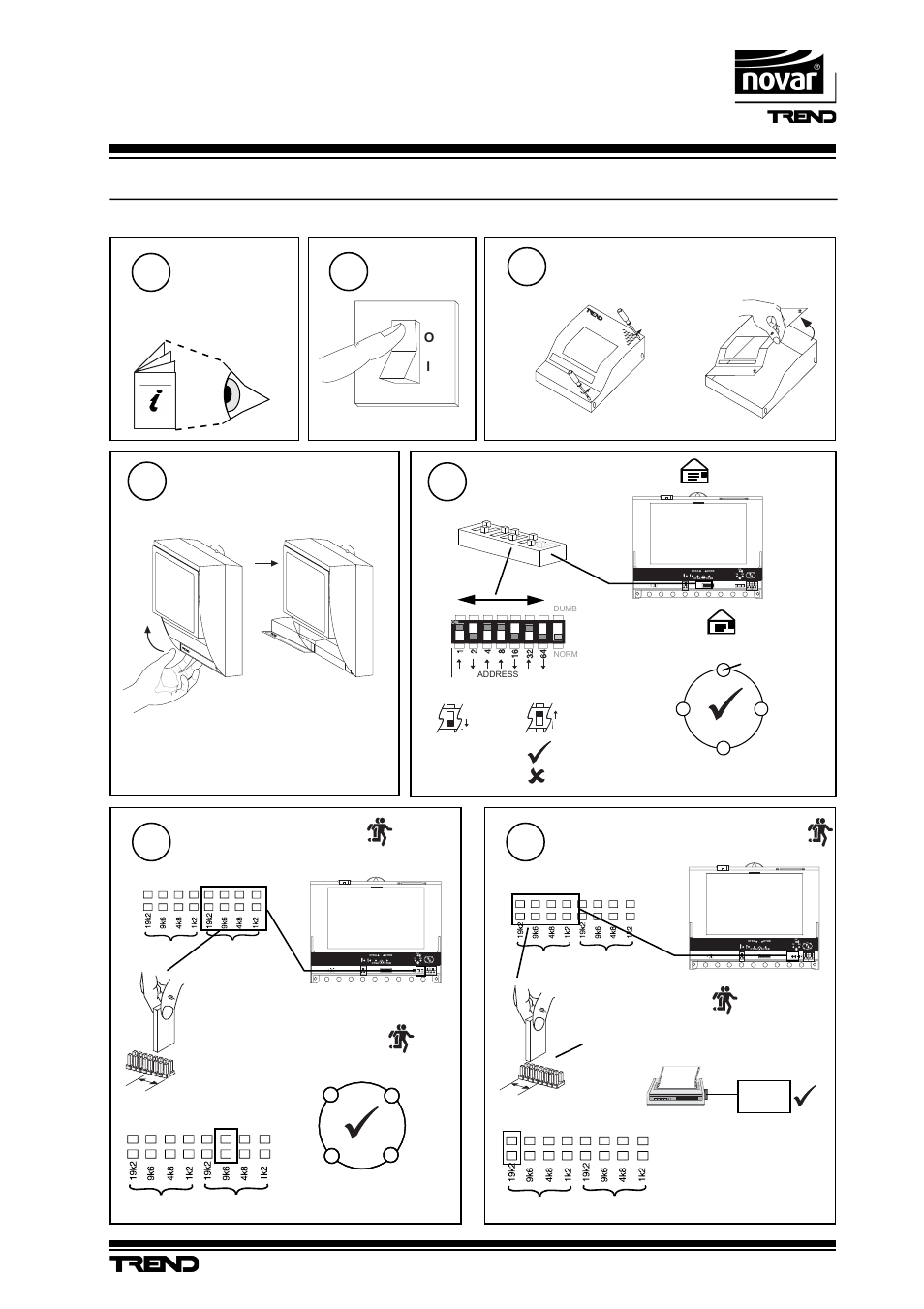 Nbox(b)/pnc2, Printer node controller, Installation instructions - configuration | TREND NBOX(B)_PNC2 User Manual | Page 5 / 8