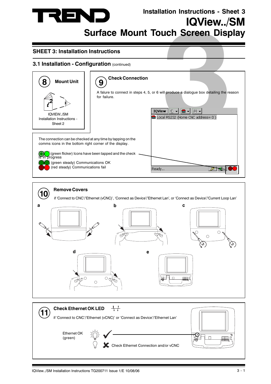 Iqview../sm | TREND IQView.._SM User Manual | Page 9 / 12