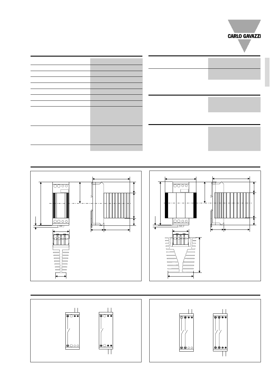 Insulation, Dimensions, Housing specifications | Environment specifications, Wiring diagrams, Or 2 x 2.5 mm, Or 2 x 6 mm, Humidity max. 95%, no condensation rn 1f, Single-pole relay double-pole relay, Rn rn | TREND RN User Manual | Page 10 / 11