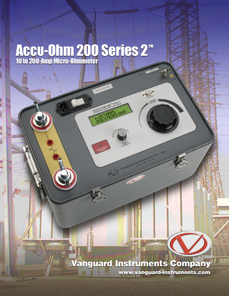 Vanguard Accu-Ohm 200 S2 User Manual | 4 pages