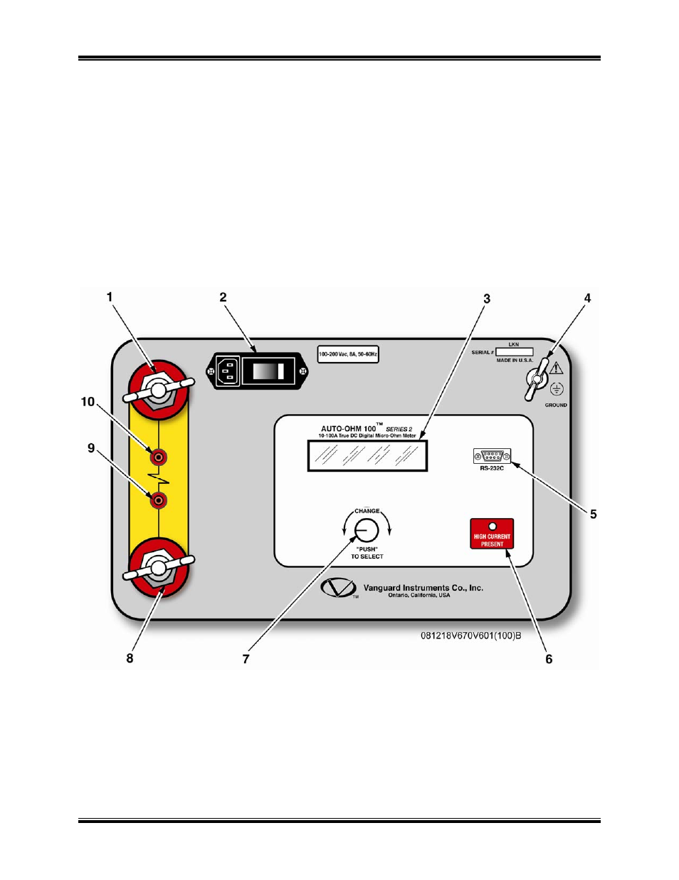 Vanguard Auto-Ohm 100_200 s2 User Manual | Page 12 / 31