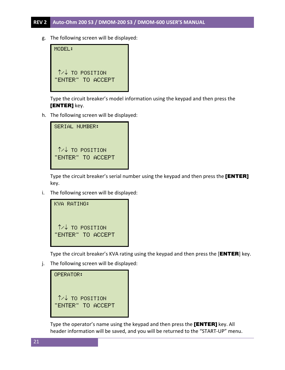 Vanguard DMOM‐600 User Manual | Page 25 / 66