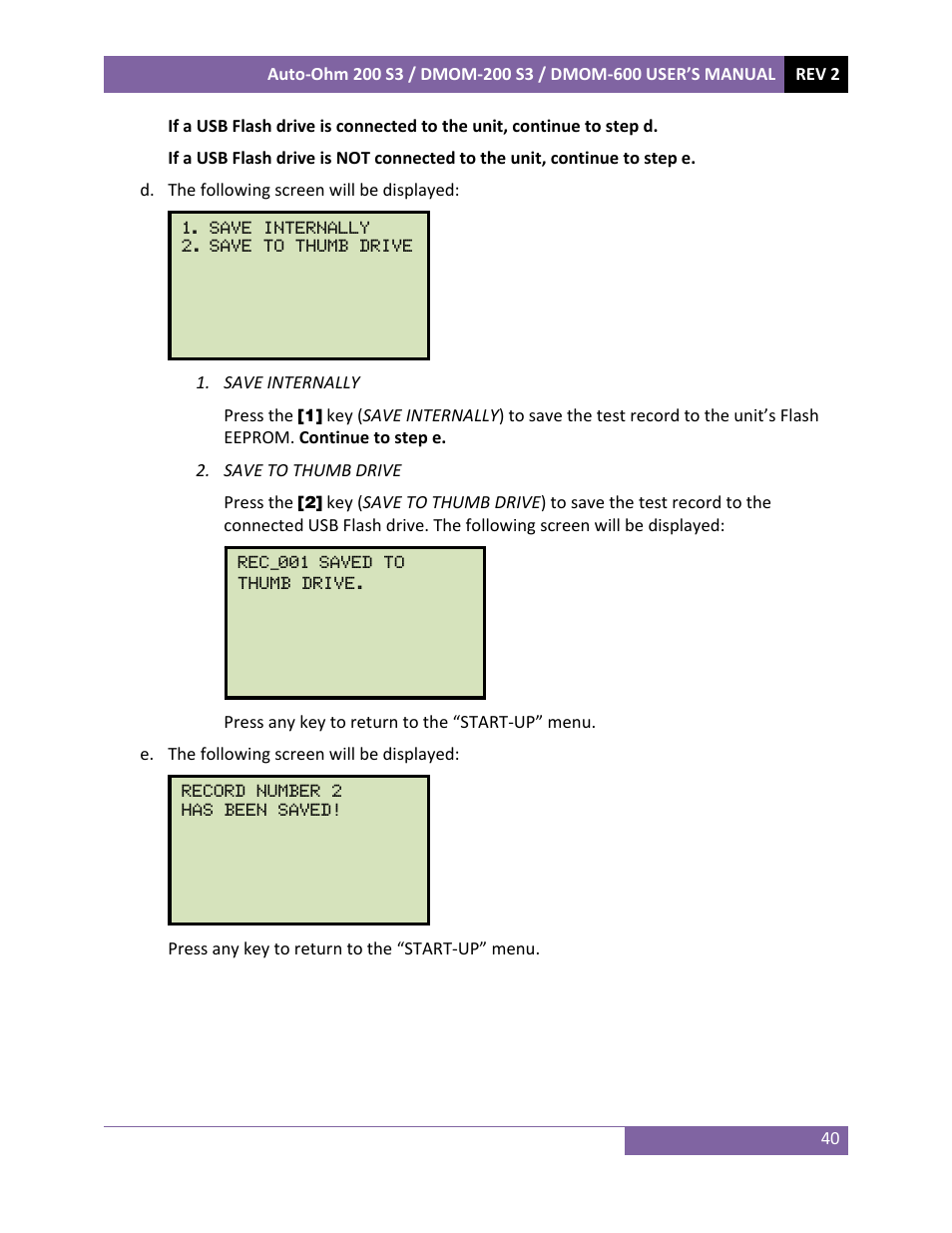 Vanguard DMOM‐600 User Manual | Page 44 / 66