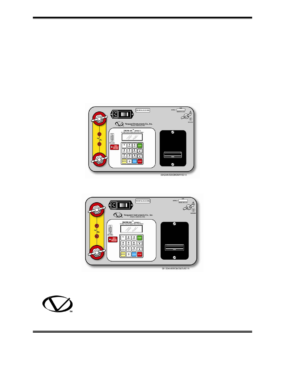 Vanguard DMOM-100_200 s2 User Manual | 42 pages